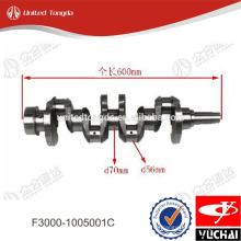 Cigüeñal del motor F3000-1005001C para motor Yuchai